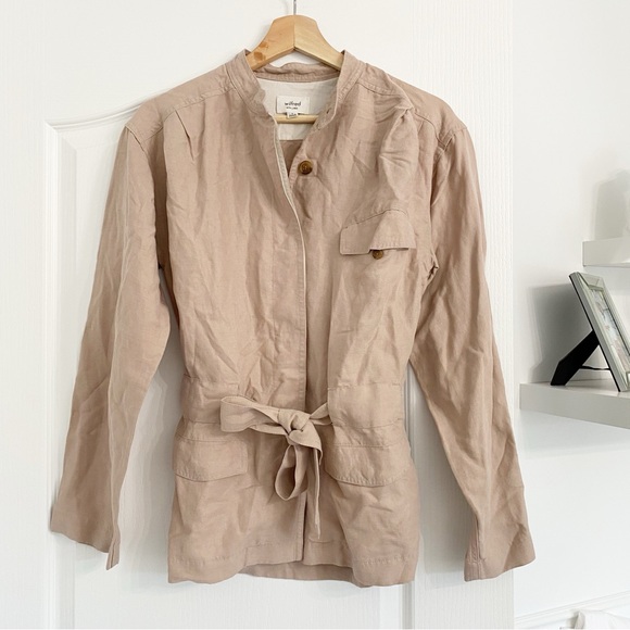 WILFRED | Nicolet linen belted jacket - Picture 3 of 8